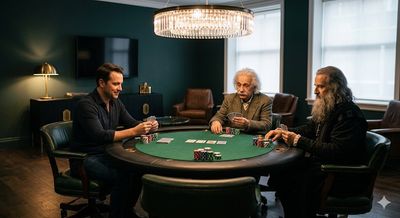 Poker with Geniuses: Einstein and Da Vinci at the Table