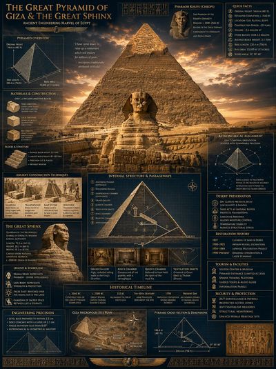 Great Pyramid blueprint reveals ancient Egyptian engineering mastery