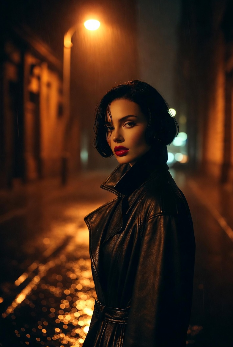 Noir Nights in the Rain