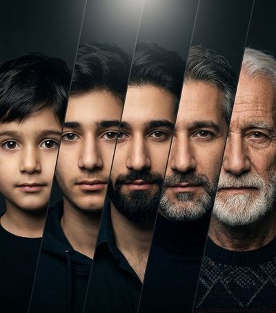 Chronological Portrait: Five Stages of a Man's Life in Cinematic Detail