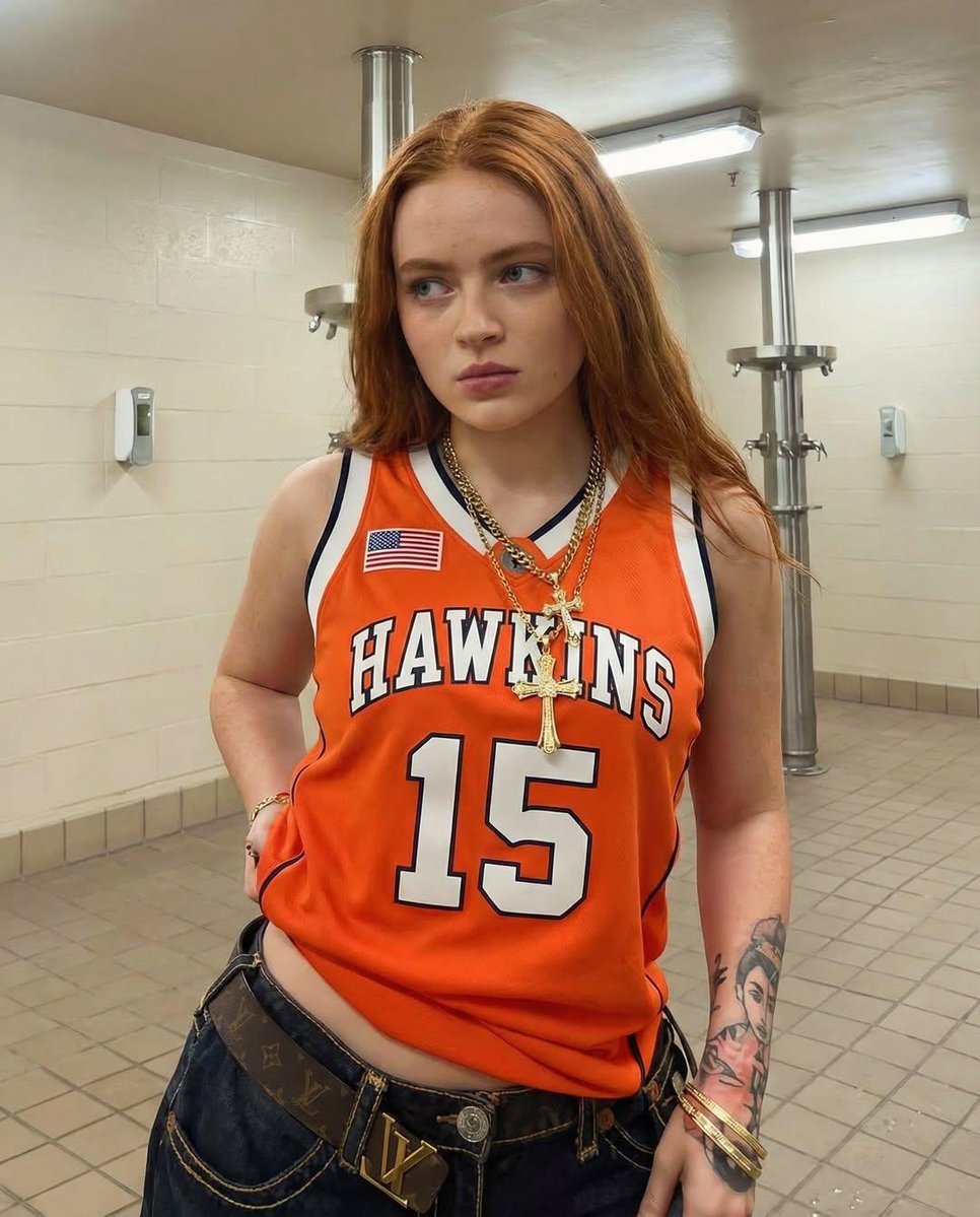 Retro Urban Vibes: Sadie Sink in Y2K Streetwear