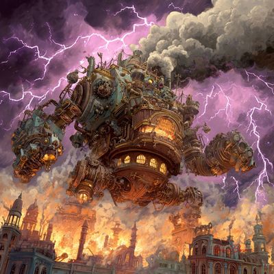 Steam-Powered Apocalypse: A War Machine Unleashed