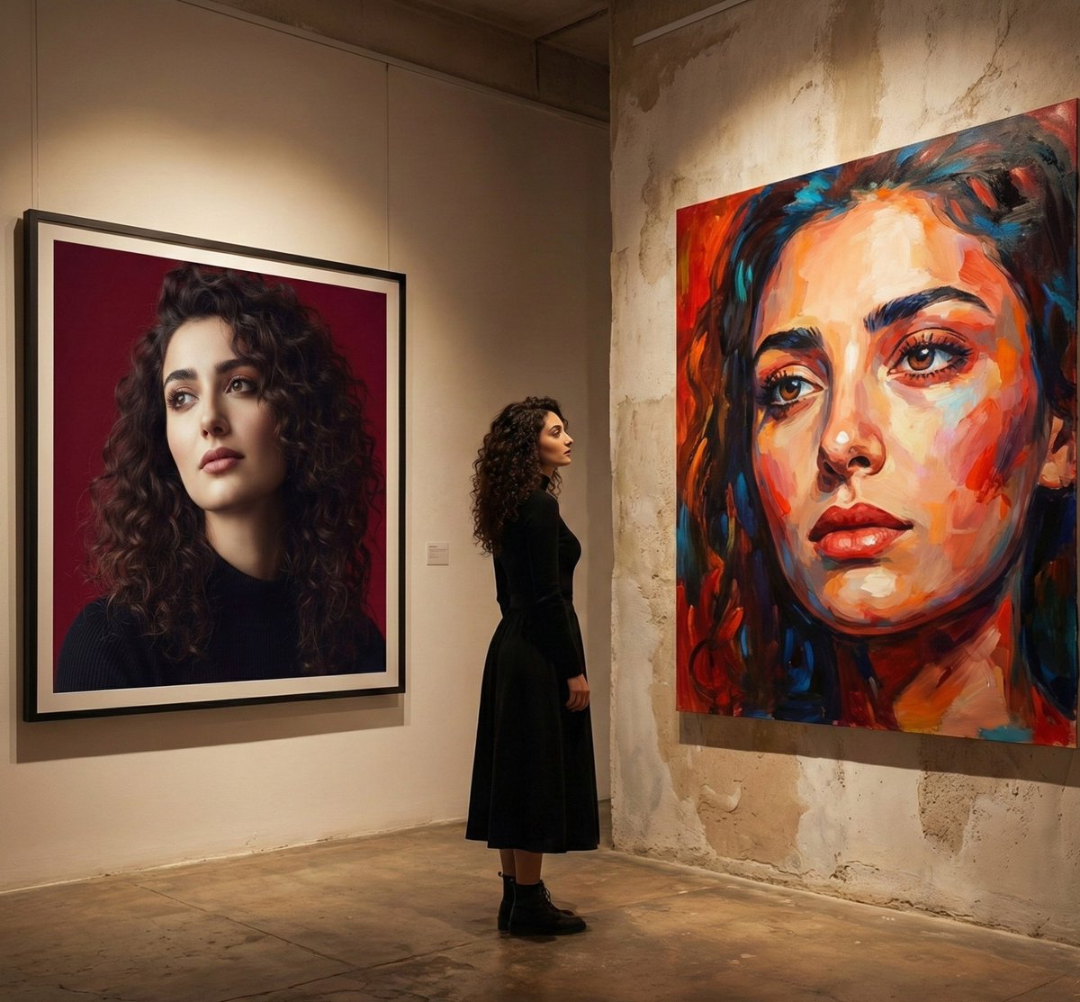 A Dance Between Realism and Abstraction