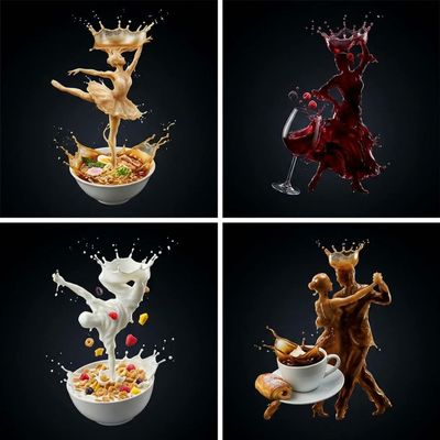 Frozen in Motion: Liquid Sculptures and Dynamic Dishes