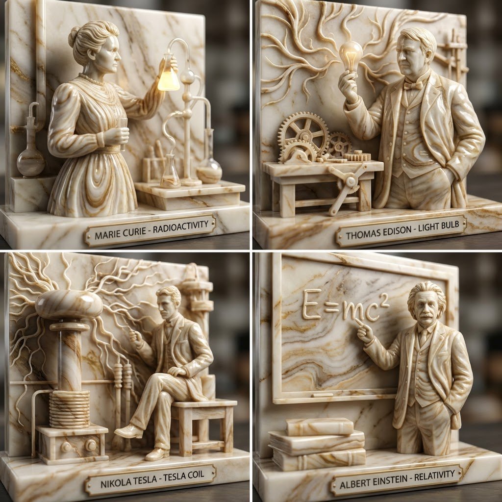 Liquid Marble: Scientists in Flowing Inventions