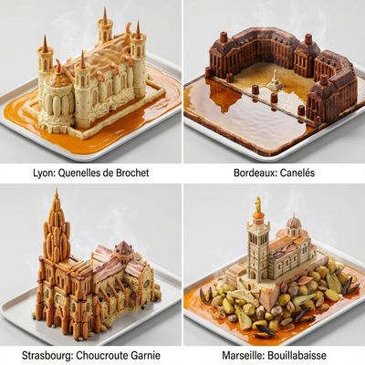 Gourmet Landscapes: France's Culinary Cities Unveiled