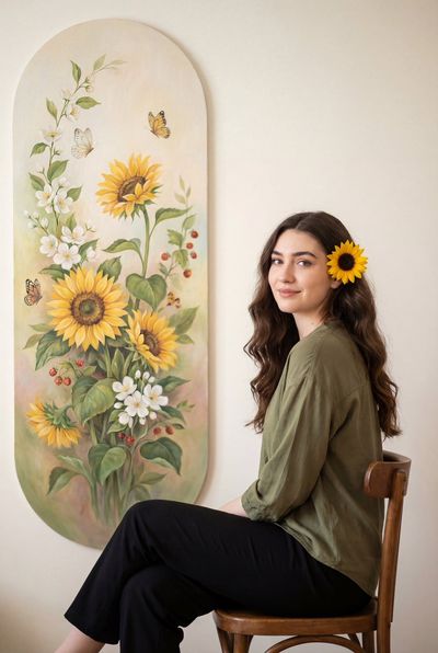 Whispers of Nature: A Floral Portrait