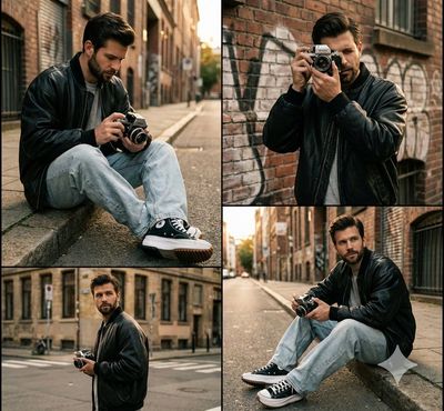 Urban Street Style Meets Cinematic Vibes