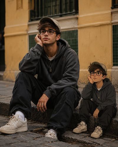 Urban Solitude: A Portrait of Self-Reflection
