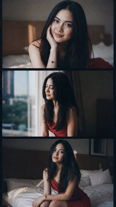 Cinematic Triptych in Cool Tones