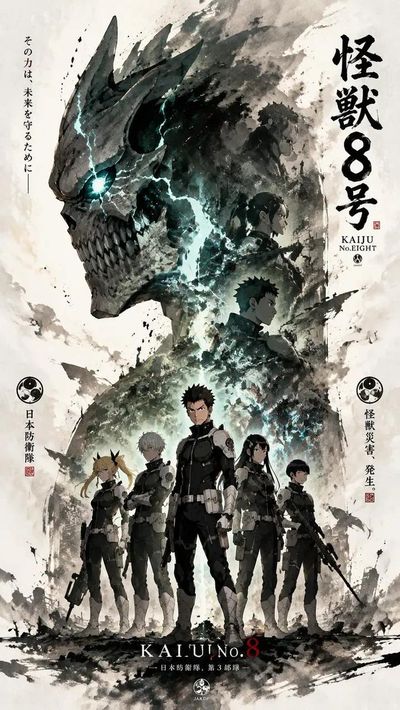 Epic Confrontation: Warriors Against the Monstrous
