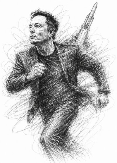 Virat Kohli's iconic celebration captured in expressive graphite strokes