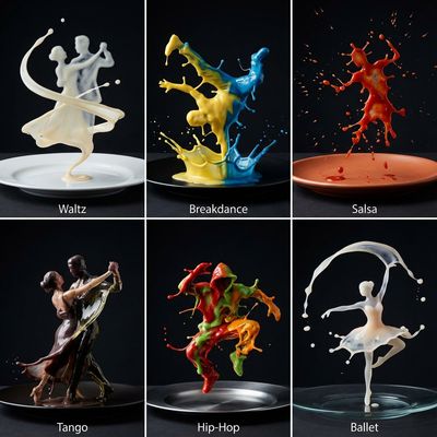 Syrupy Dance: A Culinary Performance