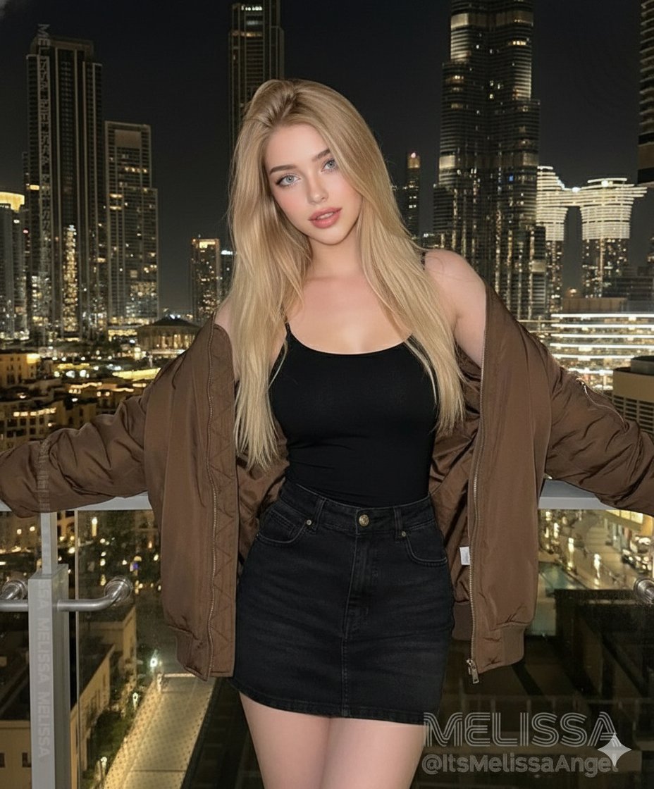 Cinematic Elegance Against Dubai's Dazzling Skyline