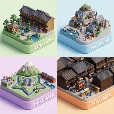 Urban Vignettes: Japan's Hidden Cities in Vinyl