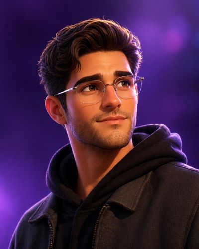 Cinematic 3D Portrait of Modern Confidence