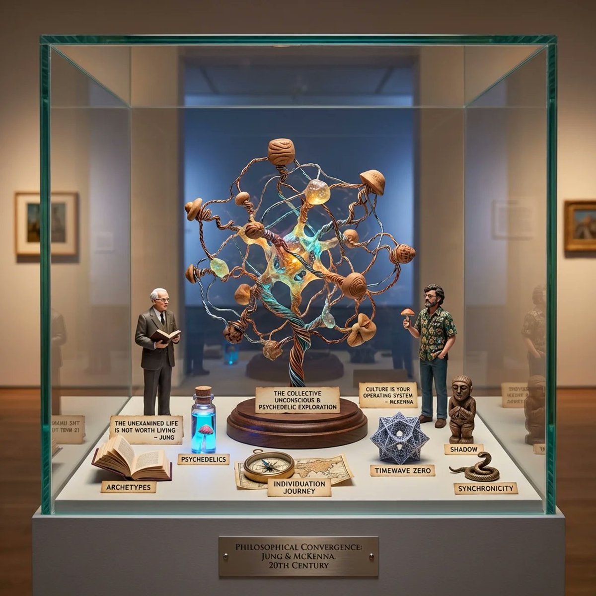 Jung & McKenna: Philosophical Art Installation