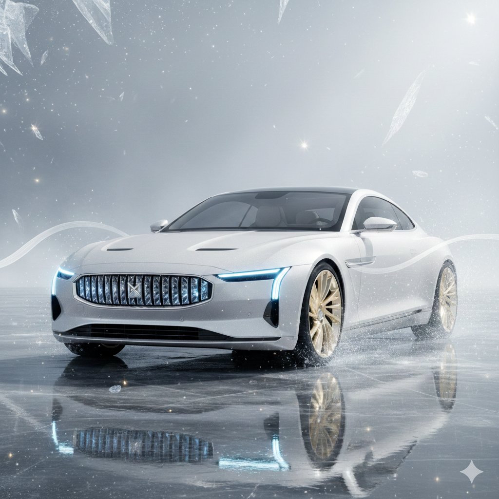 Frosted Elegance: The Arctic Élan Glacier Phantom