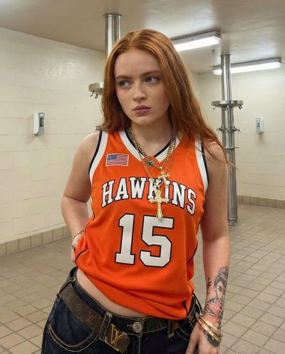 Retro Urban Vibes: Sadie Sink in Y2K Streetwear