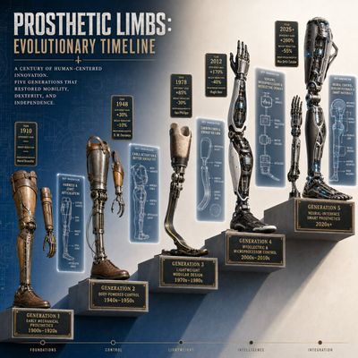 Chronicles of Innovation: Rockets and Prosthetics Over Time