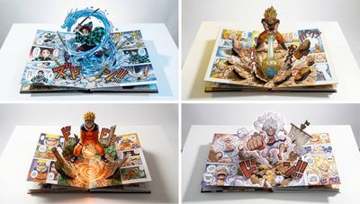 Manga Pop-Up Book Gets a Realistic Upgrade 📸