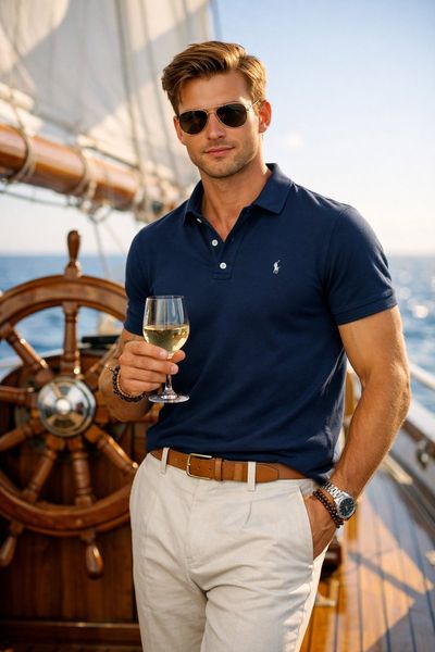 Sailing Into Sunset: A Moment of Nautical Elegance