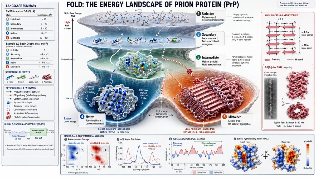 Decoding Protein Folding: A 3D Infographic Journey