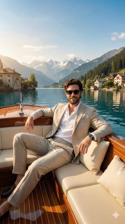 Elegance Afloat: A Luxe Alpine Retreat