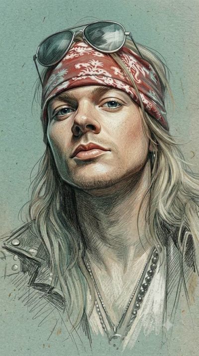 Realistic hand-drawn portrait fades into expressive unfinished sketch lines