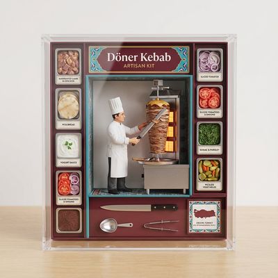 Artisan Culinary Diorama: A Masterpiece in Miniature
