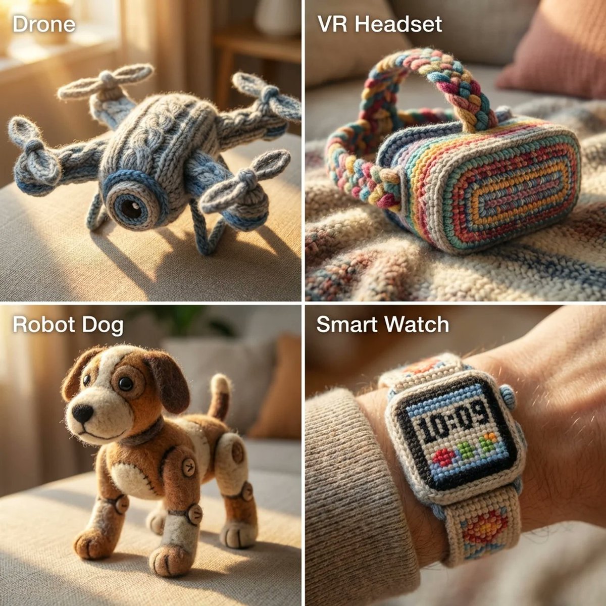 Tech Meets Yarn: Knitted Gadgets Reimagined