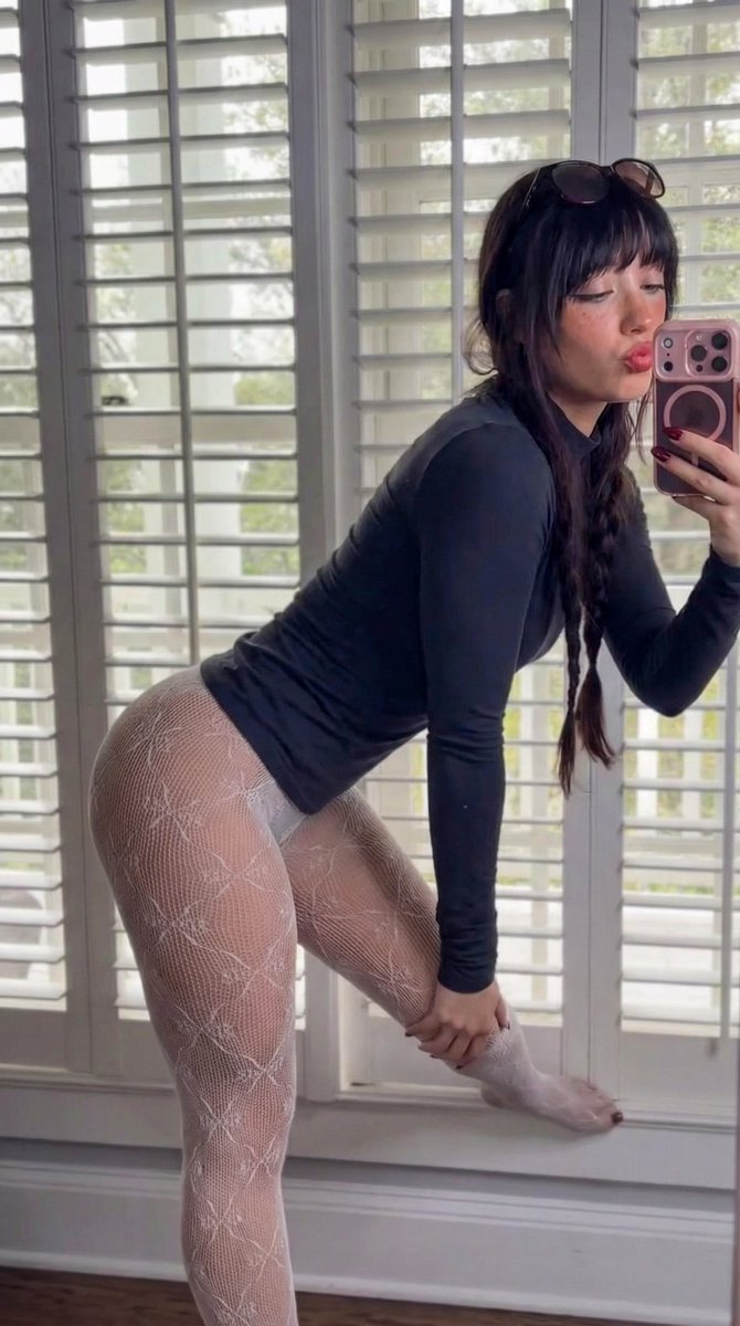 Playful Glam: A Mirror Selfie Moment