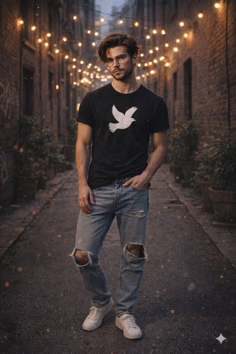 Cinematic Alley Vibes: A Stylish Evening Portrait