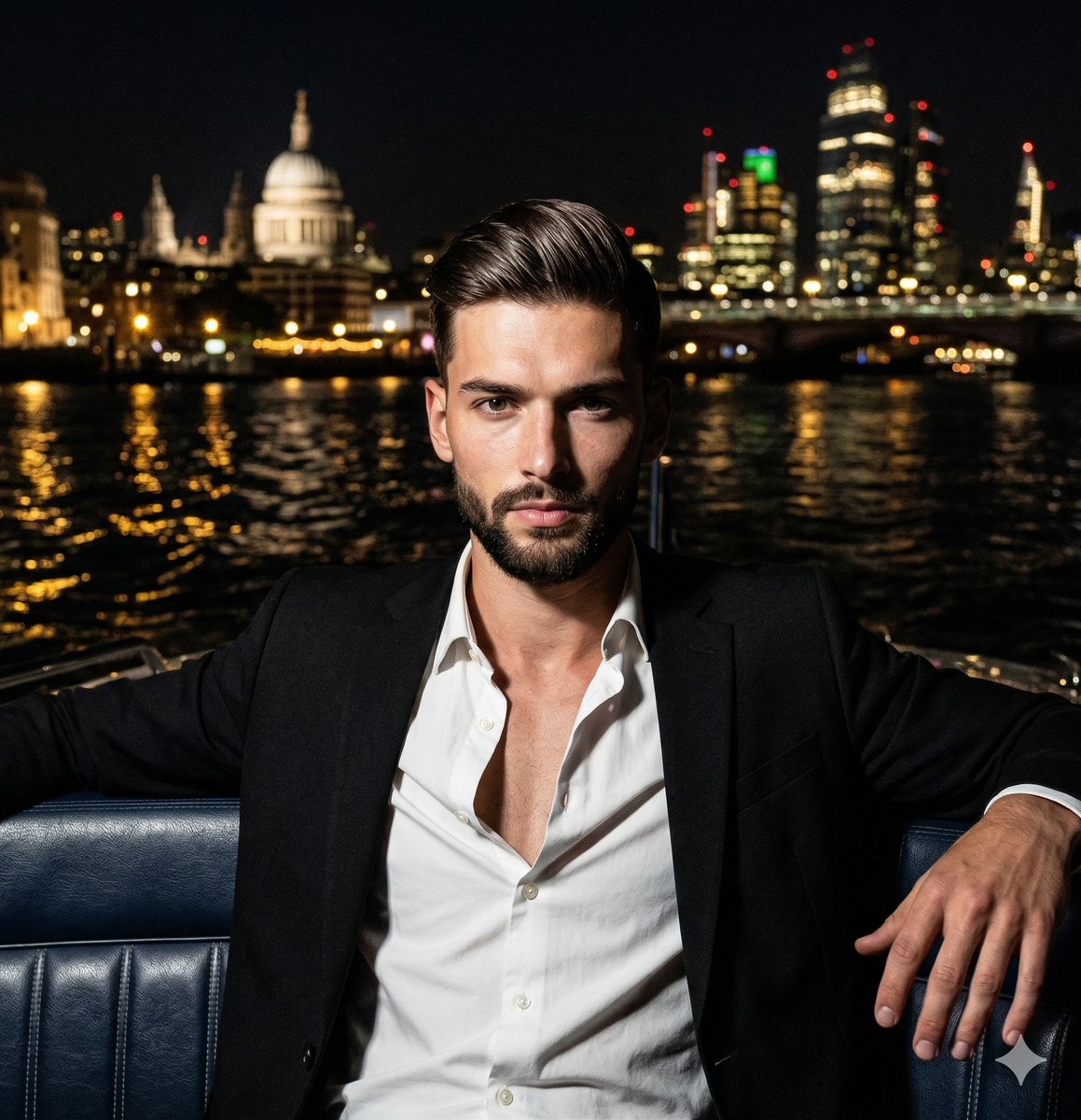 Moody Urban Portrait with Dramatic Flash Lighting