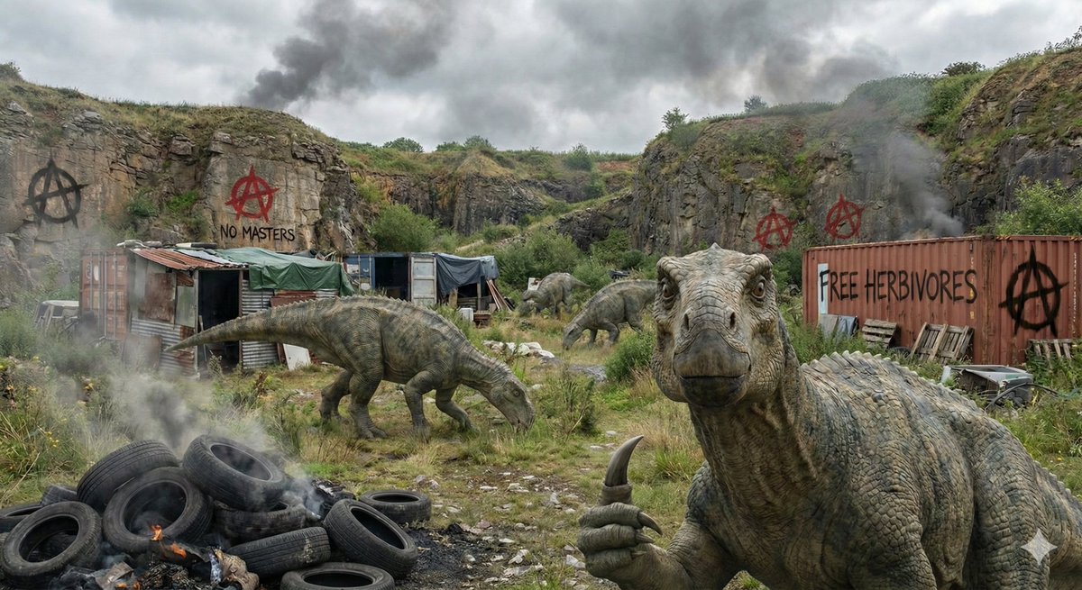 Iguanodon Uprising in Chaotic Wilds