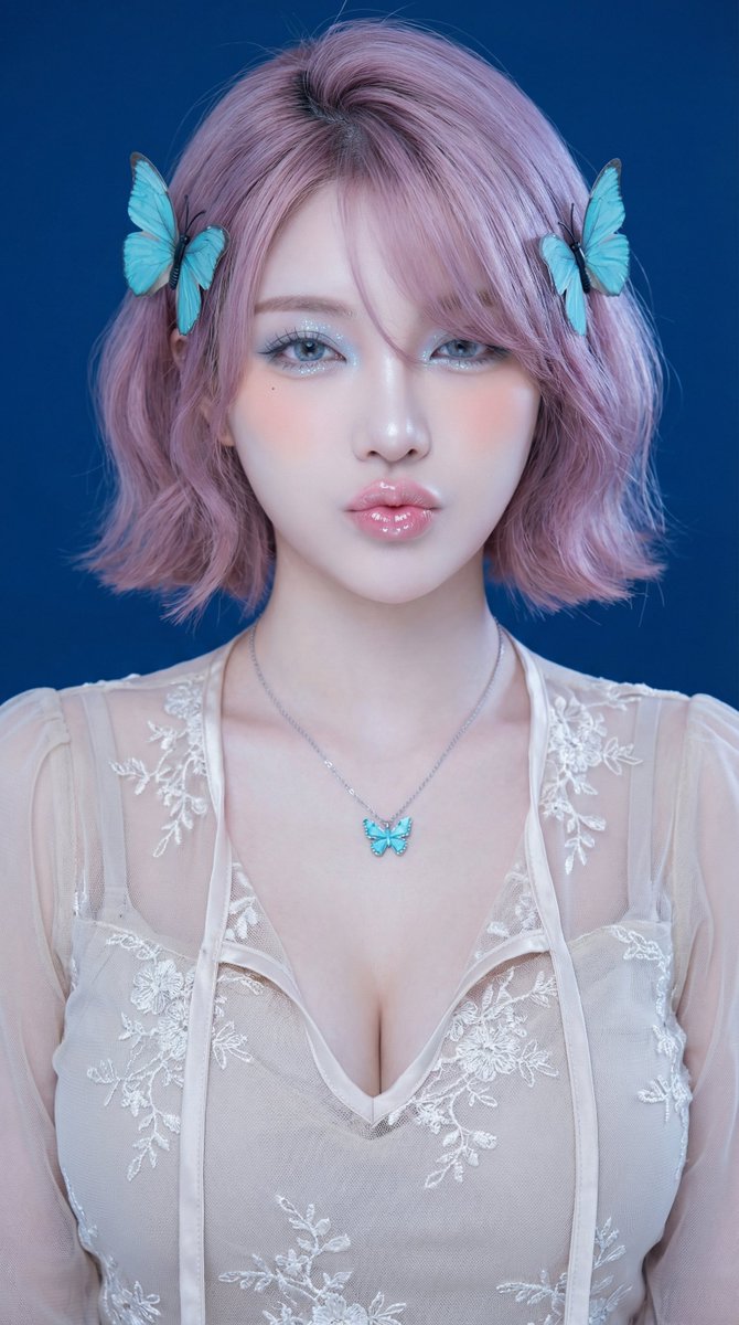 Ethereal Beauty: A Dreamy Portrait of Porcelain Elegance