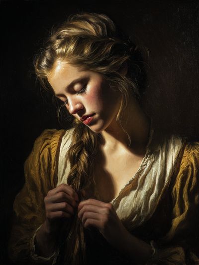 Baroque Chiaroscuro: Light Sculpting Form in Painterly Realism