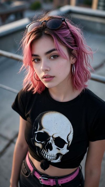 Confident Street Style at Golden Hour