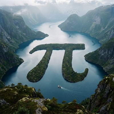Natural Typography: Letters Carved by Earth's Erosive Forces