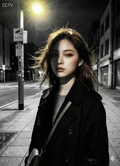 Urban Shadows: The Watchful Glance