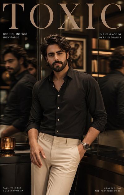 Reflections of Elegance: A Modern Fashion Narrative