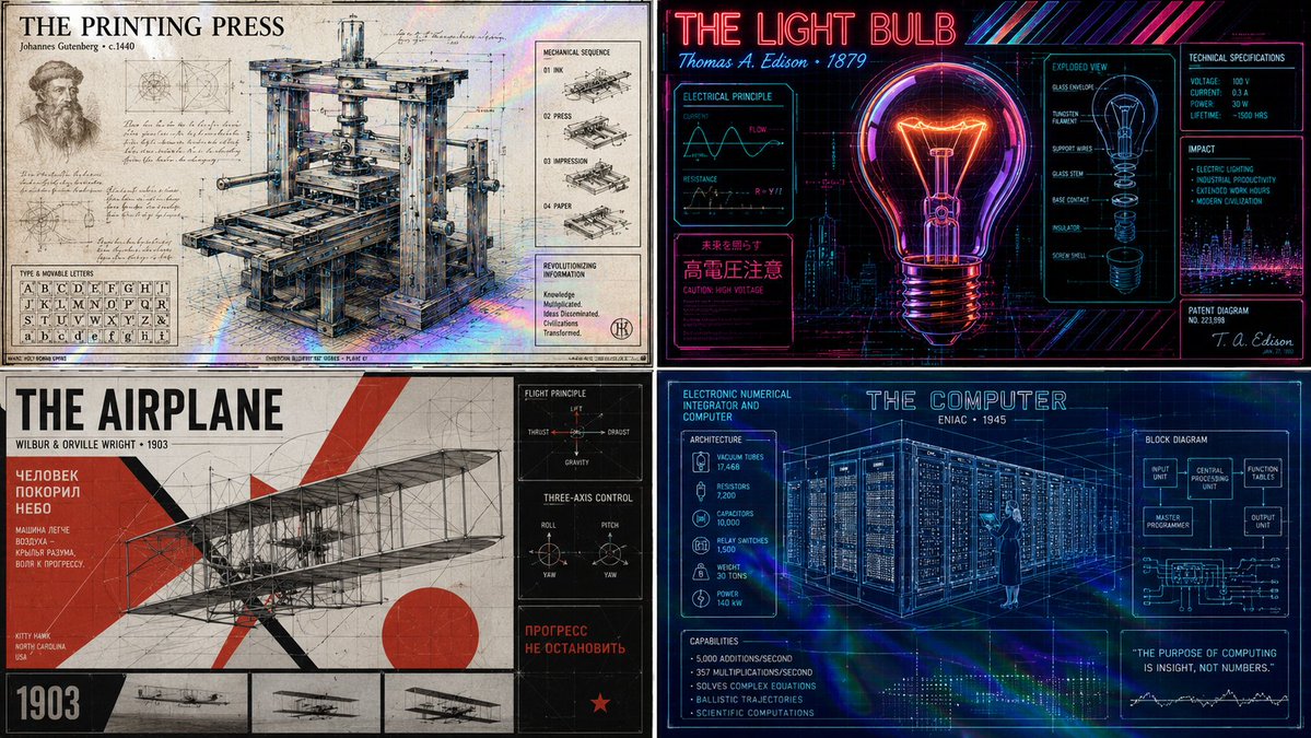 Black hole anatomy poster blends da Vinci sketches with neon grids