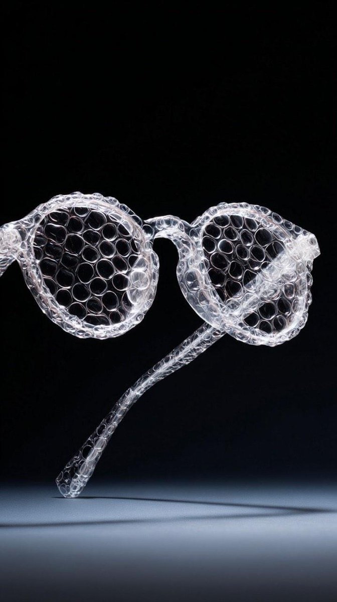 Transparent Elegance: Bubble Wrap Fashion Unveiled