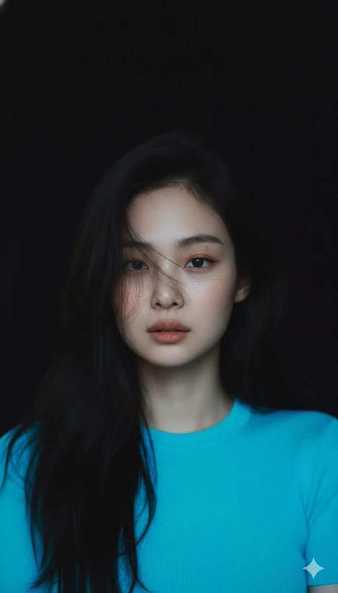 Cinematic Elegance: A Portrait of Poised Beauty