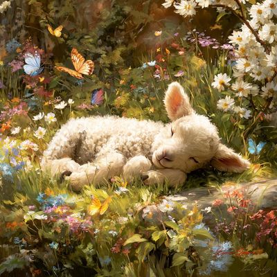 A Peaceful Spring Moment