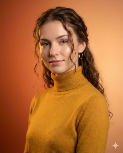 Elegant Portrait: The Art of Soft Light and Natural Beauty