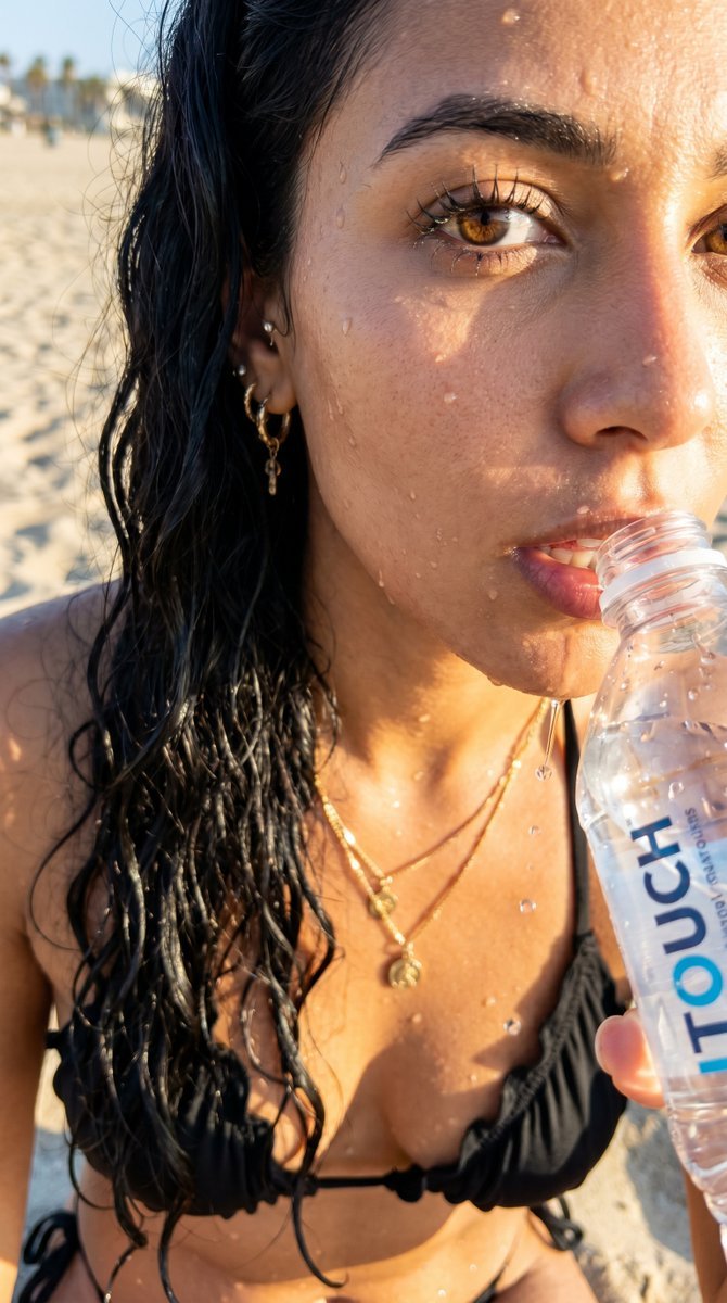 Hydration Perfection: A Tropical Escape