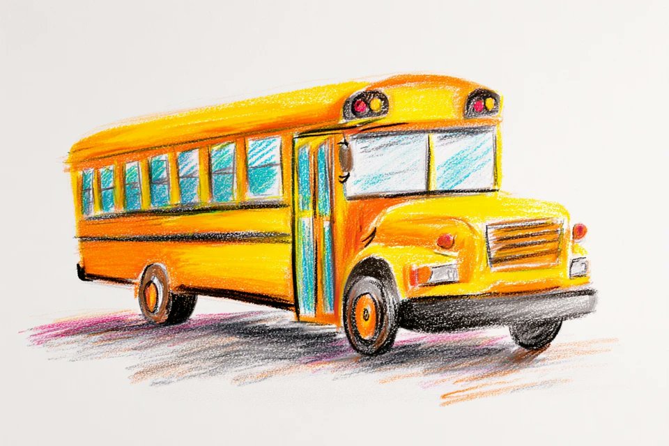 Childhood Whimsy: A Crayon Wonderland