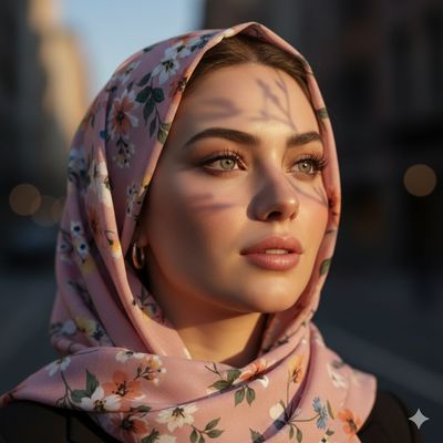 Golden-Hour Elegance: A Cinematic Portrait