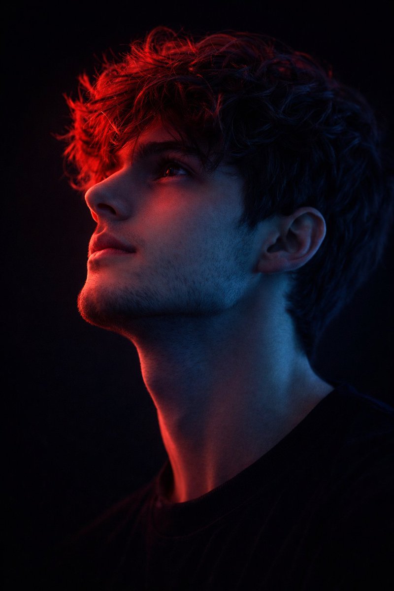Moody Elegance: A Cinematic Portrait of Introspection